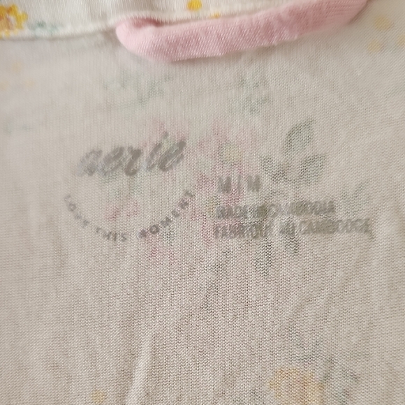 Aerie - Like New Soft Muslin Real Soft Pajama Shirt - M - Picture 2 of 4